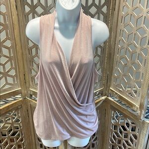 NWOT Anthropologie Wrap Top Size L